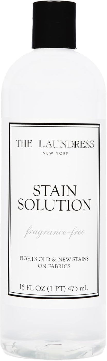 The Laundress Stain Solution, Laundry Stain Treatment, Stain Remover for Makeup, Red Wine, Coffee, Grass, & More, 16 Fl Oz