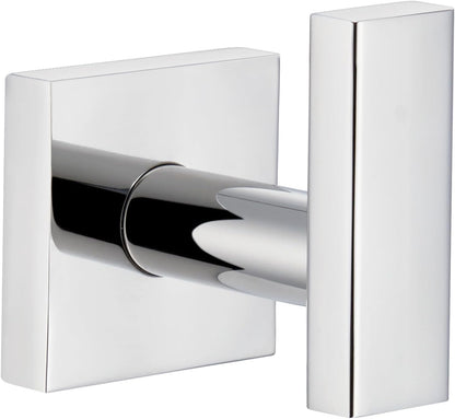 Angle Simple Towel Hook for Bathroom, SUS 304 Stainless Steel Robe Coat Hook, Hand Towel Holder Wall Mounted, Polished Chrome