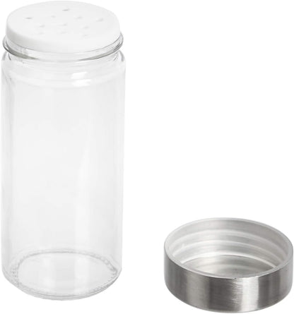 Amazon Basics 20 Jars Spice Organizer Rack, Silver (Pack of 4)