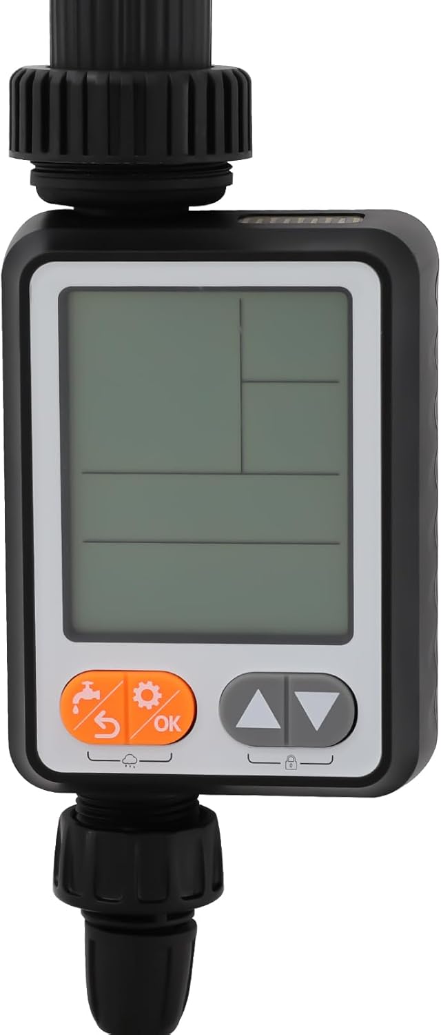 Wall Mounted Vertical Garden Planter, 6 Row 36 Plant Grow Pots, Self-Watering Vertical Planters with Timer, Indoor Outdoor Green Wall Decoration for Strawberries Flowers Herbs