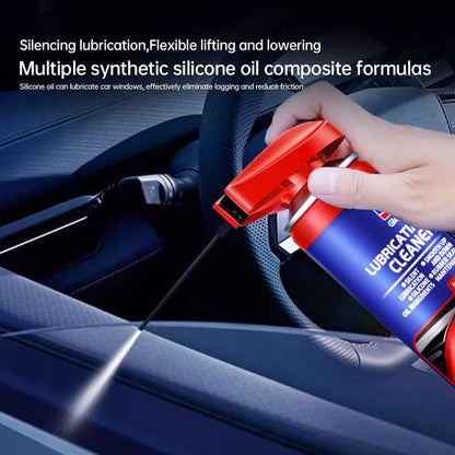 Glodway Automotive Window Door Seal,Silicone Seal Lubricants,Track Lube for Electric Windows,Noise Reduction with Smart Straw Sprays 2 Ways,10 OZ (Pack of 2)