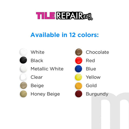 MagicEzy Tile Repairezy (Clear): Clear Scratch Repair Touch Up Filler for Scratch Removal and Chip Repair on Tiles, Kitchen Cupboards, Enamel, Vases, Ceramic