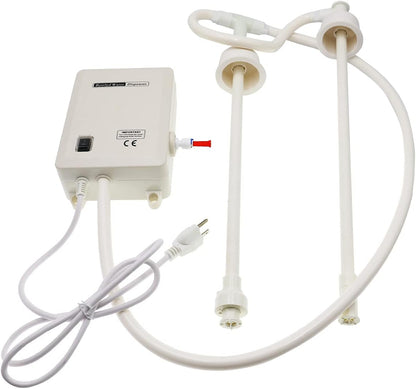 Bottle Water Dispenser Pump System, 20ft 110V AC US Plug High Flow Bottled Water Dispensering with Dual Inlet for Home Kitchen Coffee Tea Machines Water Dispenser Ice-Maker Refrigerator