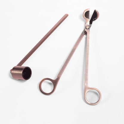 Candle Wick Trimmer and Candle Snuffer Accessory Set – Pick Your Color