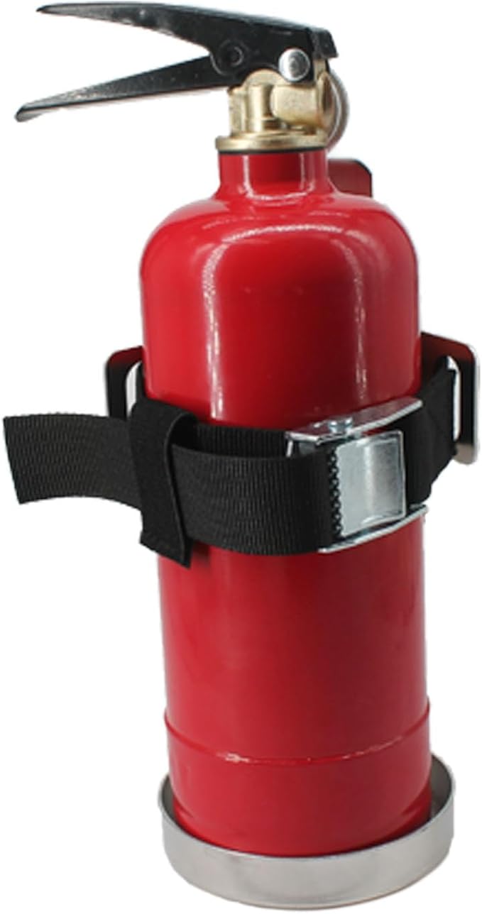 Fire Extinguisher Mount,Wall Mounted Bracket,Compatible with 2.5 lb Fire Extinguishers,Stainless Steel (2.5LB Stainless Steel 2pcs)