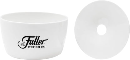 Fuller Brush Handy Holder with Drain Rack – Small Sink Caddy for Organizing Cleaning Sponges & Tools – Removable Drain Tray, Dishwasher Safe – White