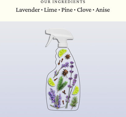 Fresh Wave Lavender Scent Odor Eliminator Spray & Air Freshener, 24 fl. oz. | Odor Absorber for Home, Furniture, Fabrics & Trash | Safer Odor Relief