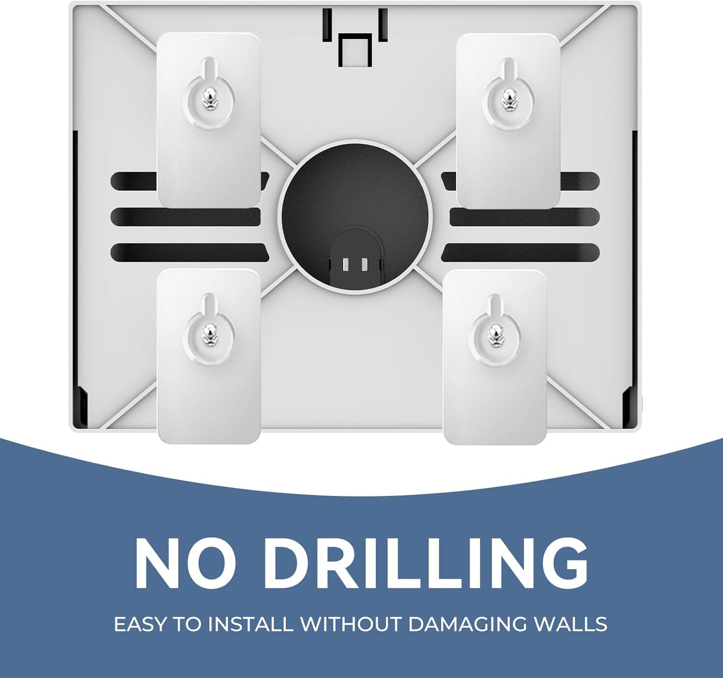 Paper Towel Dispenser Wall Mount, Adhesive No Drilling Multifold Trifold C Fold Commercial Hand Towel Dispenser,Silver