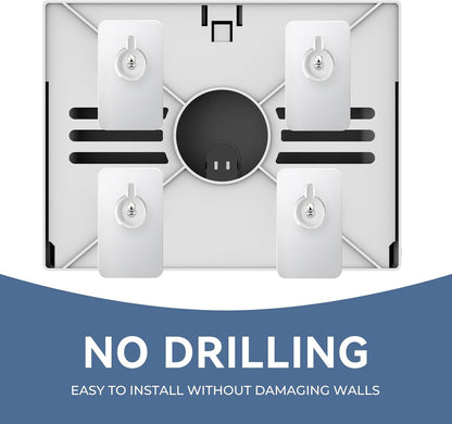 Paper Towel Dispenser Wall Mount, Adhesive No Drilling Multifold Trifold C Fold Commercial Hand Towel Dispenser,Silver