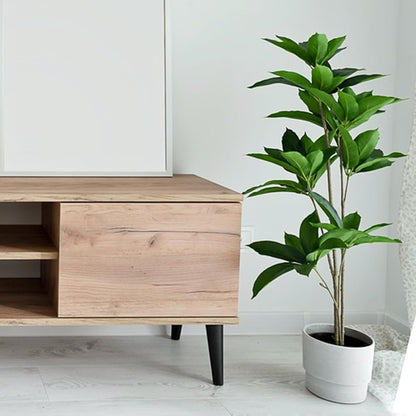 4PCS 4 Inch Matte Black Tapered Angled Legs for Furniture, Metal Mid Century Mordern Feet, Heavy Duty Slanted Stand Legs Kit for Couch, Coffee Table, Desk, Dresser, Sofa, Chair