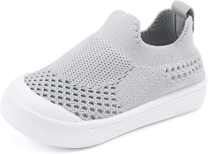 BMCiTYBM Baby Sneakers Girls Boys Lightweight Breathable Mesh First Walkers Shoes 6-24 Months