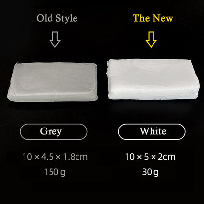 Waterproof Duct Seal Repair Sealing Clay 8 Pack White Moldable Silicone Putty, Quick Mending Mud for Pipe Connection, Wall Hole, Air Conditioning Holes (8)