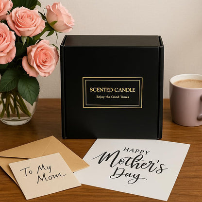 Scented Candles Gift Set for Women – Soy Wax Small Candle Set with Lavender, Rose, Coconut & Strawberry – Birthday Gifts for Women, Relaxing Aromatherapy Candles, Home Décor & Holiday Gift Set