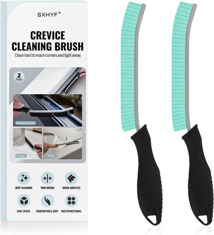 SXhyf Cleaning Brush - Hard Bristle Crevice Cleaning Brush, Multifunctional Gap Scrub Brush, Kitchen Essentials, Bathroom Cleaner Tools for Household Use, Home, Window, Toilet, Stove