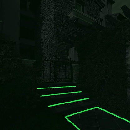 Glow Pebbles Green, 300 pcs Green Glowing Rocks for Outdoor Decor, Garden Lawn Yard, Aquarium, Walkway, Fish Tank, Pathway, Luminous Pebbles Powered by Light or Solar-Recharge Repeatedly