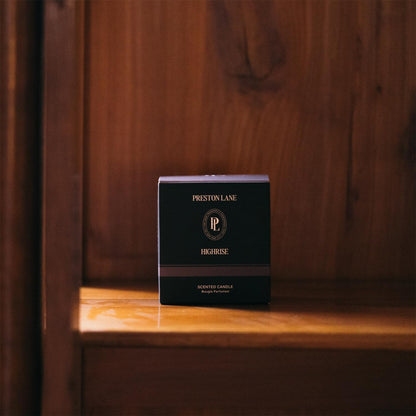 The Scented Candle, Luxury Candle with Vegan, Soy Wax Blend, Highrise, 7.5 Oz