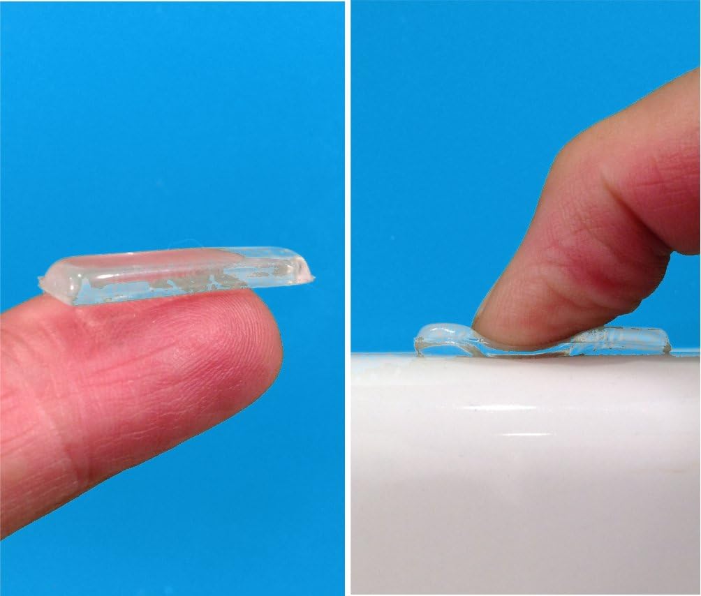 HushBumps Ultra-Quiet Bumpers for Interior Doors 3-Pack. Prevent Door Slamming and Provides Soft Close. Just Peel & Stick. No Tools Required. Silences Door Closing. 30 pcs.