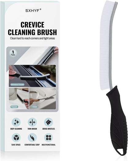 SXhyf Cleaning Brush - Hard Bristle Crevice Cleaning Brush, Multifunctional Gap Scrub Brush, Kitchen Essentials, Bathroom Cleaner Tools for Household Use, Home, Window, Toilet, Stove