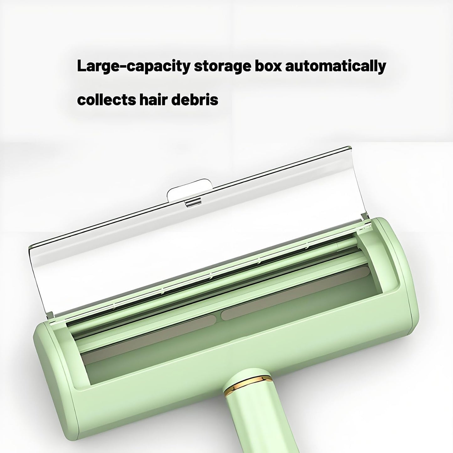 Pet Hair Remover Lint Roller - Washable Reusable, Static Adsorption for Cat Dog Hair Removal On Furniture, Sofas, Bedding, Carpets，Pet Hair Removal Tool，Dog Hair Remover，Lint Remover (Green)