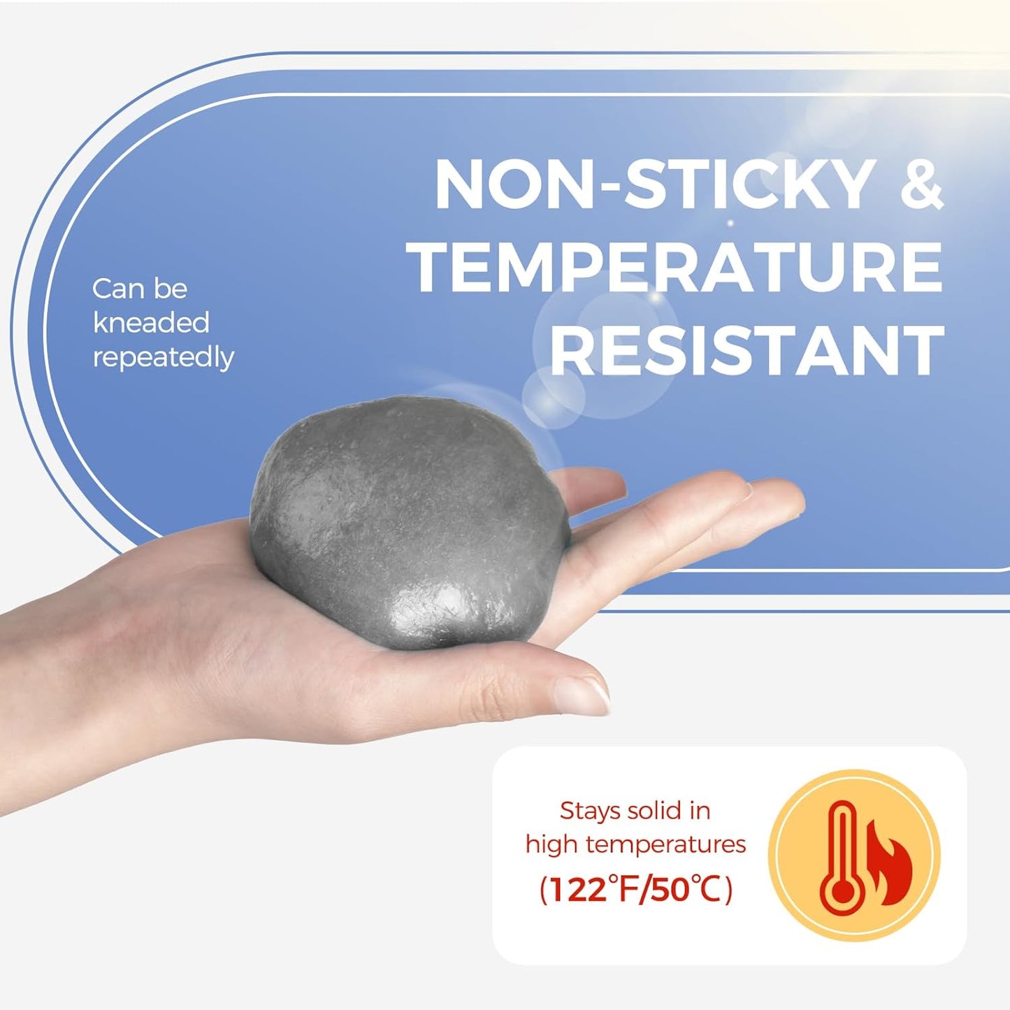 CLICK CLEAN 2Pcs Cleaning Gel for Car, 7oz Car Detailing Tools, Cleaning Putty Gel, Car Interior Cleaner Universal Dust Cleaner for Keyboard, Laptop, Air Vents (Coconut)