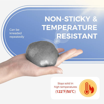 CLICK CLEAN 2Pcs Cleaning Gel for Car, 7oz Car Detailing Tools, Cleaning Putty Gel, Car Interior Cleaner Universal Dust Cleaner for Keyboard, Laptop, Air Vents (Coconut)