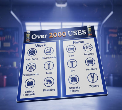 Premium Heavy-Duty Garage Door Lubricant 20oz (2 Pack) – Long-Lasting, Multi-Purpose Rust Preventative – Water-Resistant Lube for Springs, Rollers, Hinges & Locks