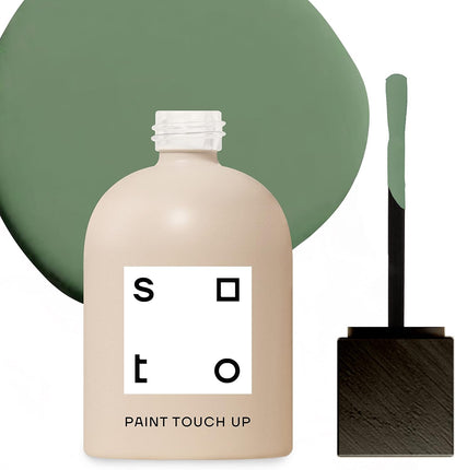 soto Green Paint Touch Up, Multi-Surface, Matte Finish (No. 51 Palma Green) - 1.5 Ounces/45 Milliliters of Scratch Repair for Furniture, Walls, Cabinets, Trim, Doors, Indoor/Outdoor