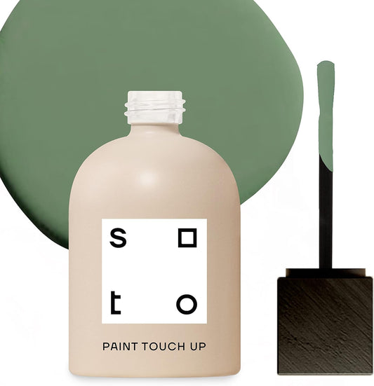 soto Green Paint Touch Up, Multi-Surface, Matte Finish (No. 51 Palma Green) - 1.5 Ounces/45 Milliliters of Scratch Repair for Furniture, Walls, Cabinets, Trim, Doors, Indoor/Outdoor