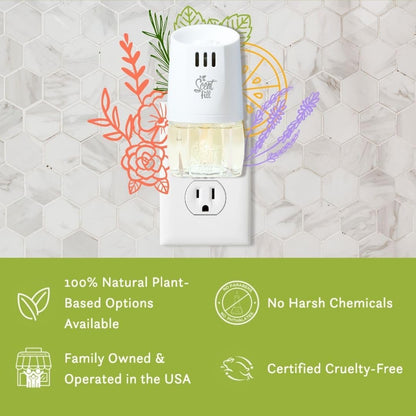 Scent Fill Coffee House Plug in Air Freshener, Scented Oil Refills, 2 Refills + Diffuser