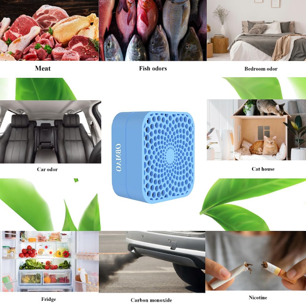 Fridge Deodorant, a Portable Wonder, offers 10 Years of Long-Term use. It is Suitable for a Variety of Scenarios and Outperforms Baking-Soda-Charcoal Air Purifiers in Terms of Performance