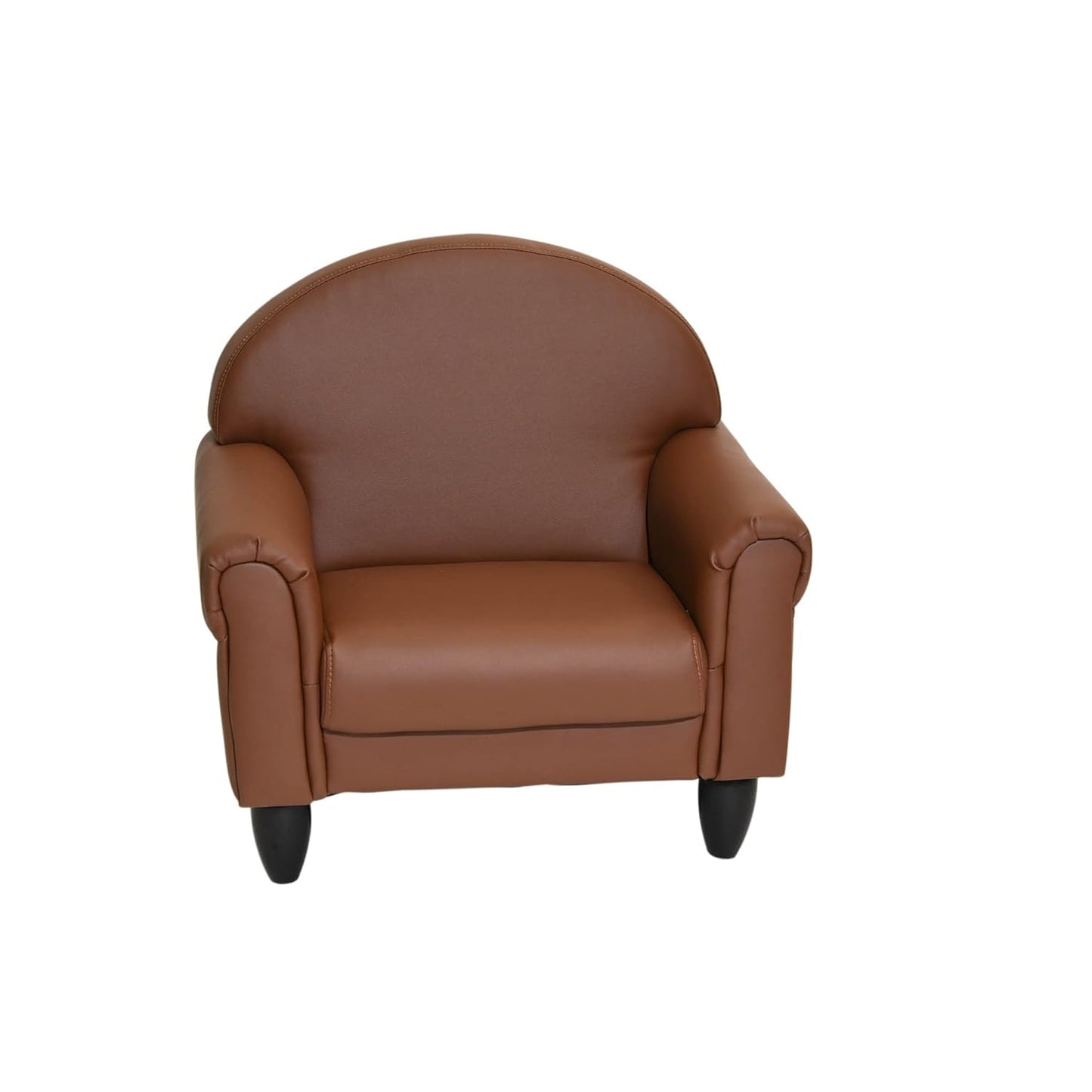 Children's Factory As We Grow Toddler Chair, Flexible Seating for Daycare or Preschool, Kids Reading Couch, Playroom Furniture, Walnut