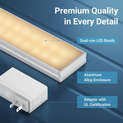 VIPEK V5L Garment Rack Heavy Duty Clothes Rack with Dimmable LED Lights, 3000K Warm White, Portable Closet Wardrobe Freestanding Metal Clothing Rack for Hanging Clothes, Max Load 890lbs, White