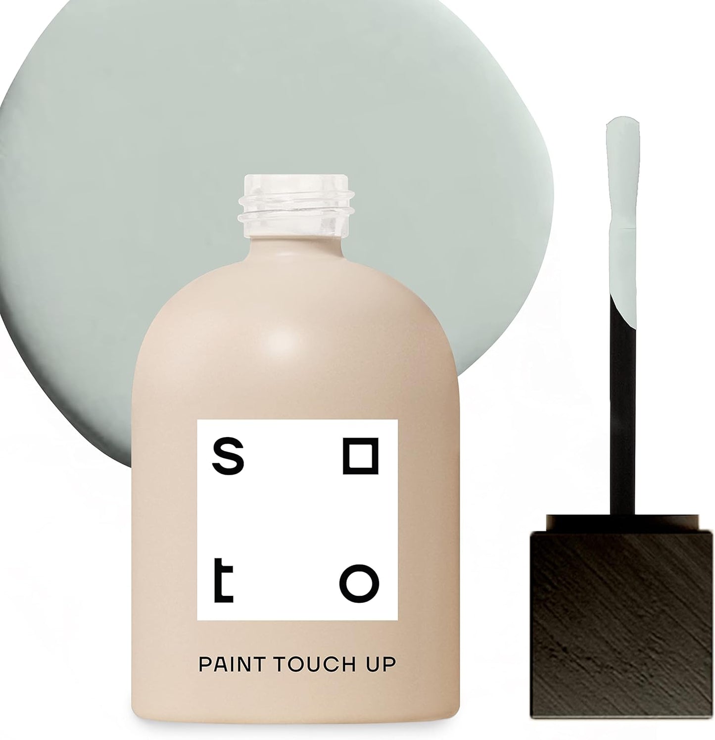 soto Green Paint Touch Up, Multi-Surface, Matte Finish (No. 50 Glass Green) - 1.5 Ounces/45 Milliliters of Scratch Repair for Furniture, Walls, Cabinets, Trim, Doors, Indoor/Outdoor