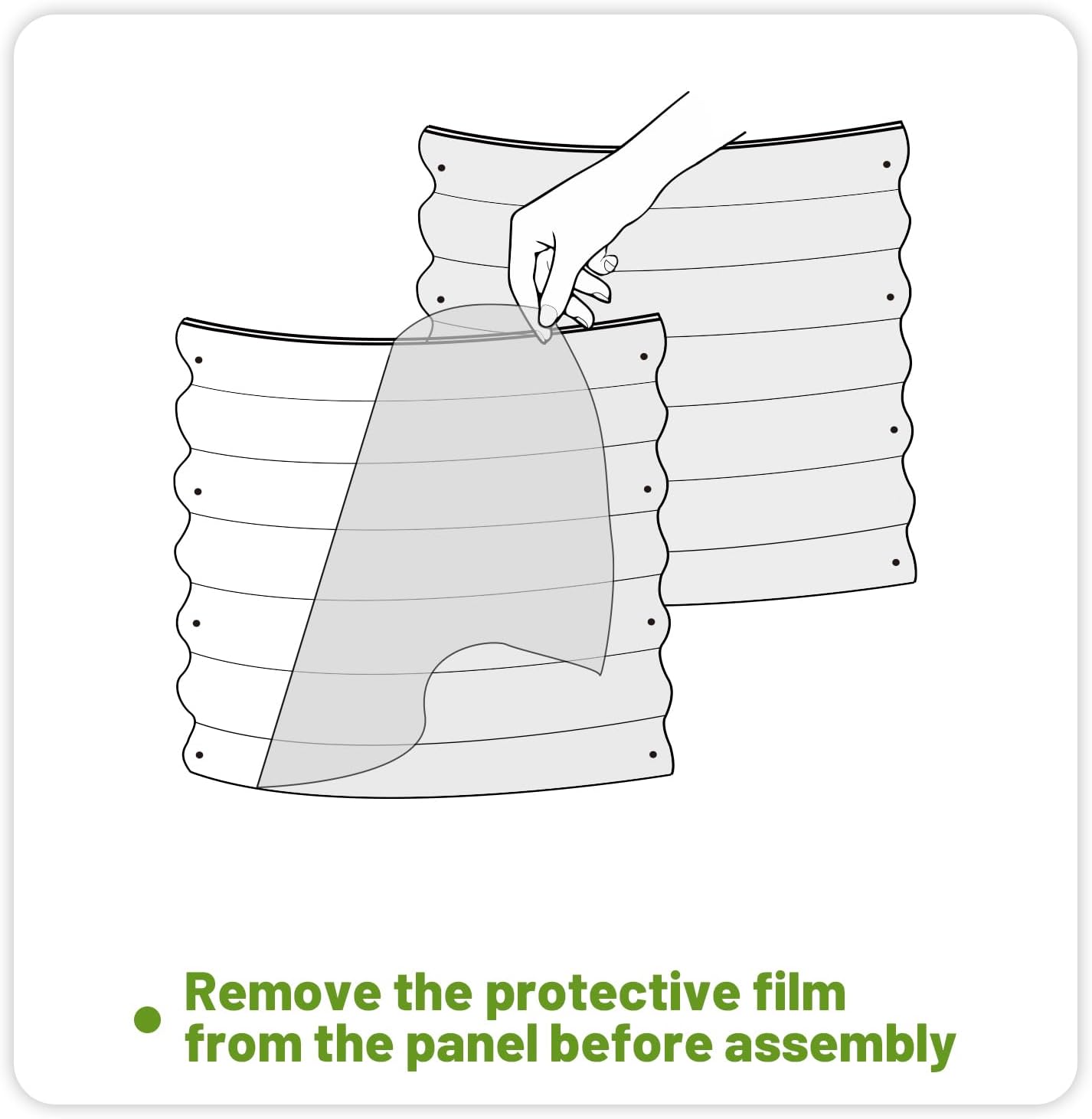 SnugNiture Galvanized Steel Raised Garden Bed, 6x2x2 ft, Outdoor Oval Deep Root Planter Box for Growing Vegetables, Flowers and Fruits