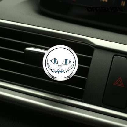 Essential Oil Car Diffuser Vent Clip Diffuser Christmas Car Accessories for Women Air Freshener(Cat Blue)