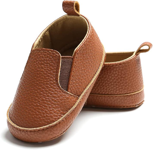 Morbido Infant Baby Boys Girls Canvas Sneaker Toddler Slip On Anti Skid Newborn First Walkers Candy Shoes for 0-18 Months