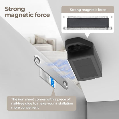 Cabinet Magnetic Catch Door Latch 30LB for Kitchen Drawer Magnets to Stay Closed Magnetic Catch Closet for Drawer（Black 24 Pack）