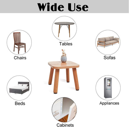 Felt Furniture Pads 136 Pieces, Furniture Pads for Hardwood Floors, 5mm Thick Floor Protectors for Furniture Legs, Felt Pads for Furniture, Floor Savers for Furniture in a Case