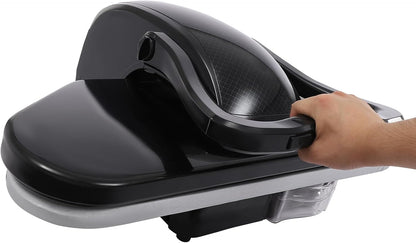 Intelligent Steam Press with 5 Fabric Setting Professional Steamer 1600W for Home/Business 36inch Non-stick Large Pressing Surface Auto Shutoff & Temp Settings Digital Touch Screen (Black)