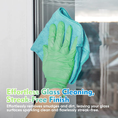 HOMEXCEL Microfiber Cleaning Cloth 12 Pack, 12.5 x 12.5 Inch Microfiber Towels for Cars, Ultra Absorbent Cleaning Rags, Lint Free Cleaning Towels for Household, Kitchen, Window, and Car, Multicolor