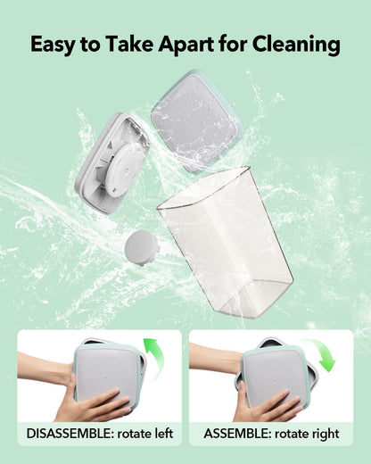 Ankou Airtight Food Storage Container with Pop Lid & 130ml Scoop, 4L/4.2qt *2 BPA-Free Cereal, Rice, Flour, Pasta & Snack Container, Stackable & Durable,Kitchen Pantry Organizer