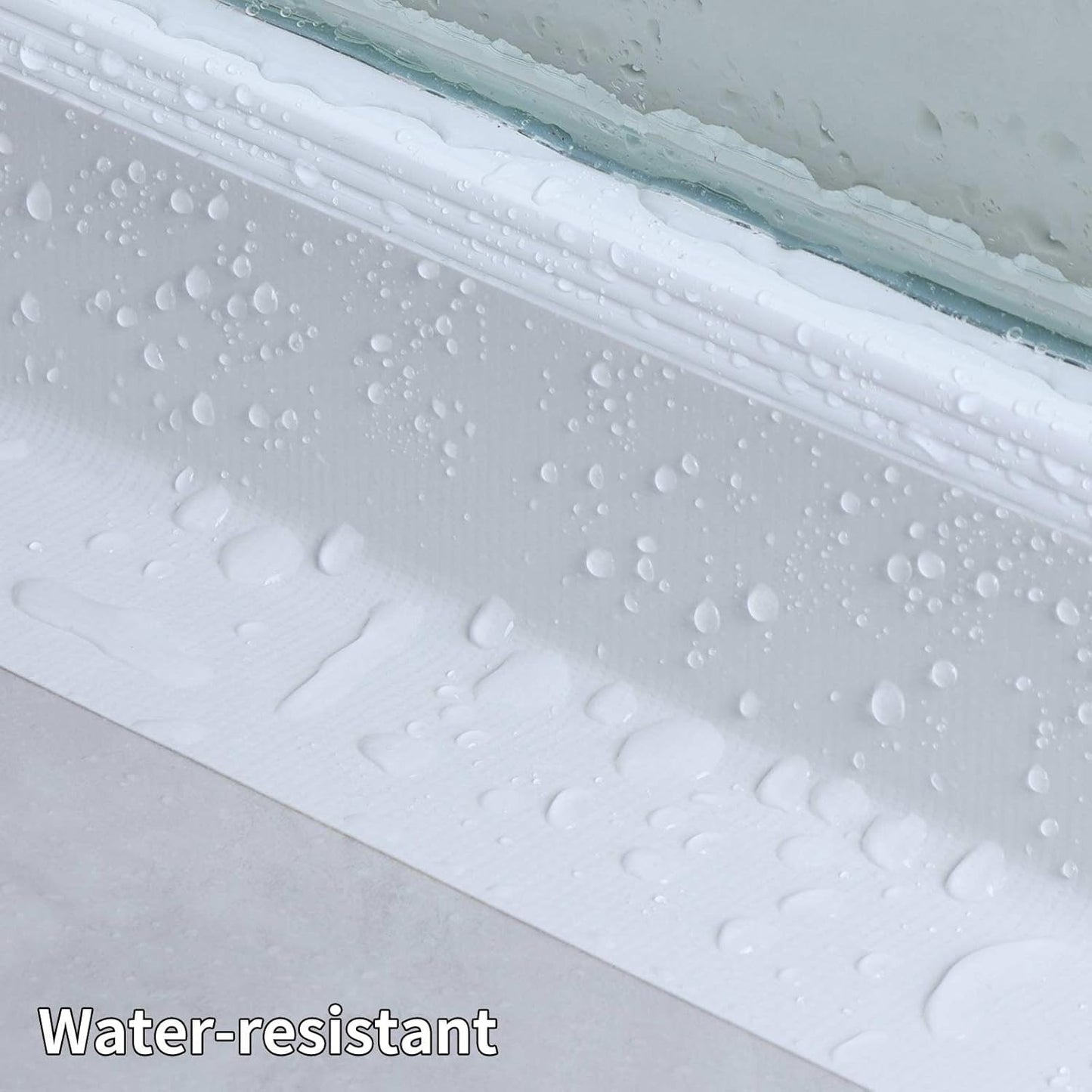 Duct Tape Heavy Duty Single Sided, Strong Adhesive High Strength, Waterproof Mesh Tape for Indoor and Outdoor Repairing Sealing Bonding, Easy Use Hand Tearable, 3.15 Inch x 33 Feet, White