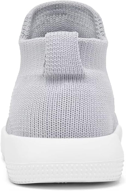 Eashi Baby Boy Girl Non-Skid Indoor Infant Walking Shoes Breathable Warm Elastic Sock Shoes with Memory Sole Protect Toes Outdoor Sneakers