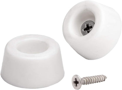 20pcs Round Furniture Pads,ULIFESTAR Furniture Feet Glides Sliders Carpet Saver Hardwood Floor Protectors Surface Protection for Chair Leg Caps Non Slip Furniture Grippers (White)