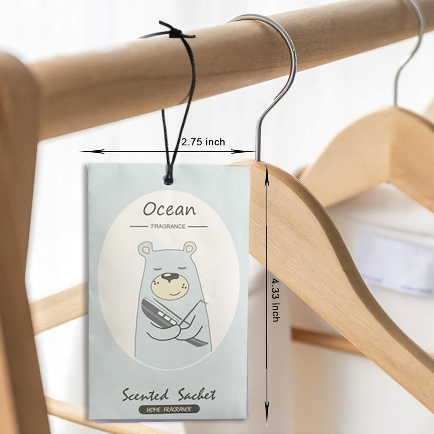14 Packs Ocean Scented Sachets Bag for Drawer and Closet Xmas Gift 15 Scents Optional