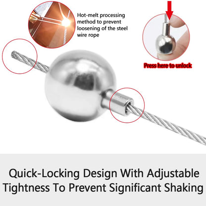 Furniture Anchors 2 Pairs No Drill Heavy Duty Anchors Fridge Lock Adjustable Self-Adhesive Safety Anti Tip Straps for Baby Proofing 220lbs Tension Earthquake Resistant Metal Straps Prevent Falling