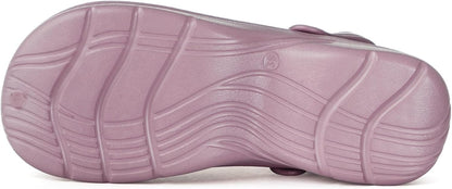 Womens Mens Fur Lined Clogs Waterproof Garden Shoes Winter Warm Fleece Lining Fuzzy House Home Slippers Indoor Outdoor Mules