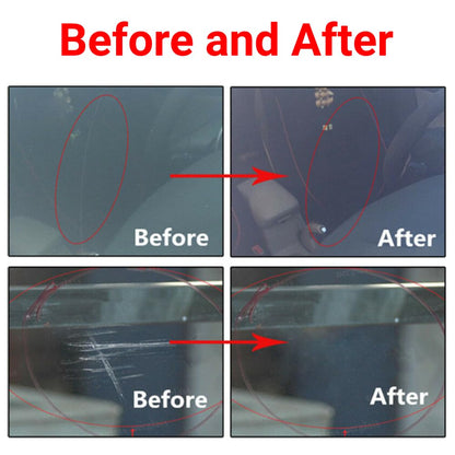 Windshield Scratch Remover Set Glass Polishing Kit Abrasive Discs Polish Pads for Any Windscreen Rear or Side Windows