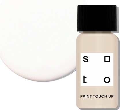 soto White Paint Touch Up, Multi-Surface, Matte Finish (No. 06 Gesso White) — 10 Milliliters of Scratch Repair for Furniture, Walls, Cabinets, Trim, Doors, Indoor/Outdoor
