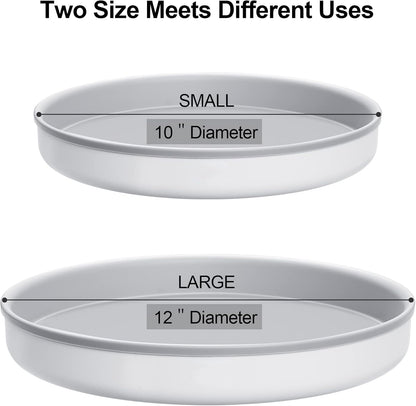 JOYMOOP Microfiber Cleaning Cloth, 5 PCS Kitchen Towels(10" x 10"), Absorbent Streak Free Lint Cleaning Cloths, Reusable and Washable Dish Rags with 12" and 10" Lazy Susan Organizer